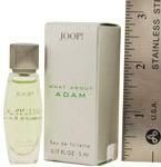 WHAT ABOUT ADAM by Joop! EDT .17 OZ MINIadam 