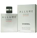 ALLURE SPORT by Chanel EDT SPRAY 3.4 OZallure 