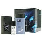ANGEL by Thierry Mugler EDT SPRAY RUBBER BOTTLE 1.7 OZ & HAIR AND BODY SHAMPOO 3.5 OZ & DEODORANT STICK .7 OZangel 