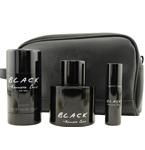 KENNETH COLE BLACK by Kenneth Cole EDT SPRAY 3.4 OZ & DEODORANT STICK 2.5 OZ & EDT SPRAY .5 OZ & TRAVEL BAGkenneth 