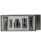 KENNETH COLE BLACK by Kenneth Cole EDT SPRAY 3.4 OZ & AFTERSHAVE GEL 3.4 OZ & HAIR AND BODY WASH 3.4 OZ & DEODORANT STICK 2.6 OZ ***DNU SEE 187917 & EDT SPRAY .5 OZkenneth 