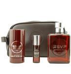 KENNETH COLE RSVP by Kenneth Cole EDT SPRAY 3.4 OZ & DEODORANT STICK 2.5 OZ & EDT SPRAY .5 OZ MINI & TRAVEL KITkenneth 
