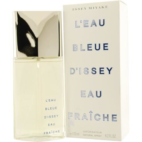 L'EAU BLEUE D'ISSEY POUR HOMME by Issey Miyake EAU FRAICHE EDT SPRAY 4.2 OZbleue 