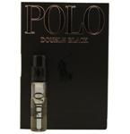 POLO DOUBLE BLACK by Ralph Lauren EDT SPRAY VIAL ON CARD MINIpolo 