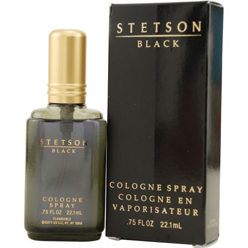 STETSON BLACK by Coty COLOGNE SPRAY .75 OZstetson 