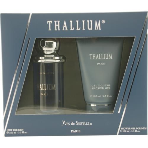 THALLIUM by Jacques Evard EDT SPRAY 3.3 OZ & SHOWER GEL 3.3 OZthallium 