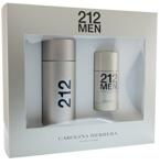 212 by Carolina Herrera EDT SPRAY 3.4 OZ & DEODORANT STICK 2.5 OZcarolina 