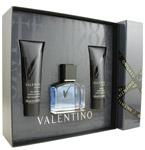 VALENTINO V by Valentino EDT SPRAY 1.6 OZ & AFTERSHAVE BALM 1.6 OZ & HAIR AND BODY WASH 1.6 OZvalentino 