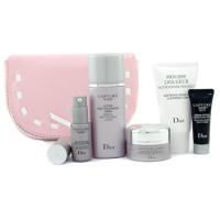 CHRISTIAN DIOR by Christian Dior Capture R60/80 Set: Cleanser 50ml + Cream 15ml + Pre Trt Ltn 50ml + XP Serum 10ml + Night Cream 10ml--5pcs+1bag