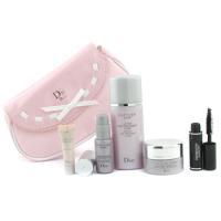 CHRISTIAN DIOR by Christian Dior Capture R60/80 Travel Set: Lotion + Crem + Serum + Foundation + Mascara + Bag--5pcs+1bagchristian 