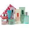 CLINIQUE by Clinique Travel Set: Cleanser + Lotion + Serum + Turnaround + Superdense + Moisture Surge + Eye Cr.+ Body Cr.--8pcsclinique 