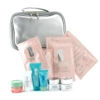 CLINIQUE by Clinique Travel Set: Turnaround Renewer + Turnaround Mask + Eye Cream + Sun Block + Cream + Foundation + 2xMa--10pcs+1bagclinique 