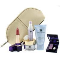 ESTEE LAUDER by Estee Lauder Travel Set: Future Perfect Crm 15ml+ Clns. Foam 30ml+Perfectionist (CP+) 4ml + Lipstick + E/Shadow + Bag--5pcs & bagestee 