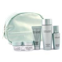 ESTEE LAUDER by Estee Lauder Cyber White Ex Travel Set: Lotion 50ml + Creme 7ml + Essence 15ml + Eye Cream 5ml + UV Protector 15m--5pcs+1bagestee 