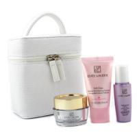 ESTEE LAUDER by Estee Lauder Travel Set: Soft Clean Cleanser 30ml+ Perfectionist [CP+] 15ml+ Future Perfect Crm 15ml+ Bag--3pcs+1bagestee 
