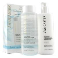 Lancaster by Lancaster Softening Duo ( Limited Edition ): Cleansing Milk 400ml + Toner 400ml--2pcslancaster 