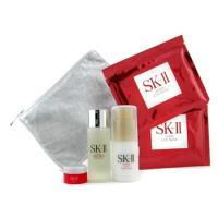 SK II by SK II Travel Set: Facial Lift Emulsion 30g + FT Essc. 30ml + Adv. Signs Trt 2.5g + 2x Signs Eye Mask + Bag--5pcs+1bagtravel 