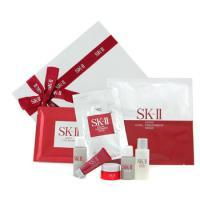SK II by SK II Travel Set: FT Mask + Signs Eye Mask + Signs Dual Trt Mask + FT Essc. + WS Clear Ltn + WS...--8pcstravel 