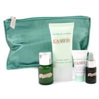 La Mer by LA MER Travel Set: Infusion 15ml + Refining Facial 5ml + Serum 5ml + Body Lotion 30ml + Bag--4pcs+1bagmer 