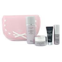 CHRISTIAN DIOR by Christian Dior Travel Set: Capture R60/80 Crm + Pre-Treatment Lotion + Restoring Serum + Night Cream + Bag--4pcs+1bagchristian 