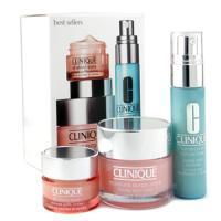 CLINIQUE by Clinique Best Seller Kit: Moisture Surge 50ml + Turnaround Skin Renewer 30ml + All About Eyes 15ml--3pcsclinique 
