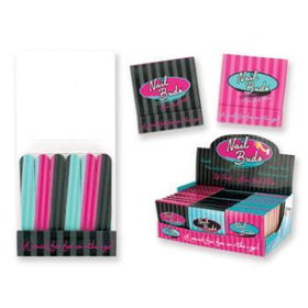 Nail Buds -Travel Size- Mini Nail Files w/Display Case Pack 72nail 