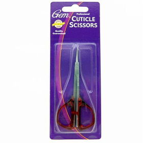 GEM Professional Cuticle Scissors Case Pack 24gem 