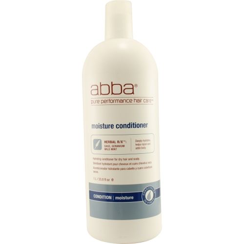 ABBA by ABBA Pure & Natural Hair Care MOISTURE CONDITIONER 33.8 OZabba 