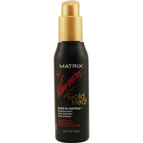VAVOOM by Matrix GOLD HEAT BLOW-IN CONTROL PROTECTIVE SERUM 4.2 OZvavoom 