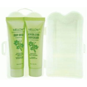 Travel Package Body Wash & Body Cream, Soft Tube Case Pack 48travel 