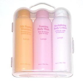 Travel Package(Shampoo,Body Wash and Body Lotion) Case Pack 12