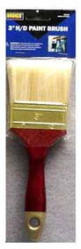 3" H/D Paint Brush-Gold & Red Handle Case Pack 48