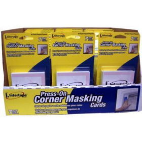 Masking Tape - Corner Squares - 3"X3" -48PK Case Pack 48