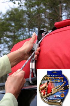 ROPELOK No Knot Tie Down System- 15 Foot Single Case Pack 6ropelok 