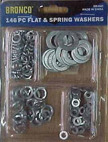 146 Pack Flat-Spring Washers Case Pack 72flat 