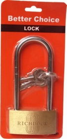 2 1/4" Brass Padlock Case Pack 144brass 