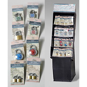 Assorted Locks in Display Case Pack 112
