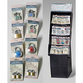 Assorted Locks in Display Case Pack 112assorted 