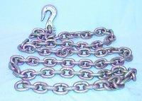 CHAIN 3/8 X 9' W/6210 GRAB HOOK