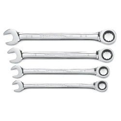 WRENCH RATCHING COMB. SET SAE 4 PC GEARWRENCHwrench 