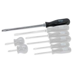 SCREWDRIVER SLOTTED 8IN. BLACKscrewdriver 
