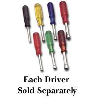 11/32 x 6-5/8in. Green Nut Drivergreen 