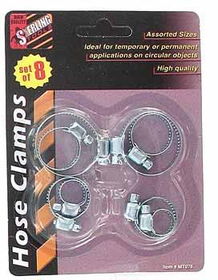 8 Piece Hose Clamp Case Pack 48piece 