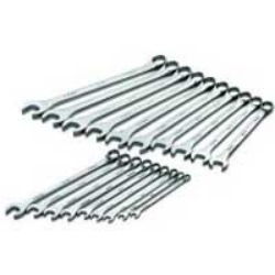 WRENCH SET COMBINATION 19 PC METRIC LONG HI POLISHwrench 