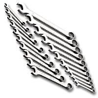 21 pc. SAE/Metric Combination Wrench Setsae 