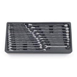 24PC SAE/METRIC LONG PATTERN COMBO WRENCH SETsae 