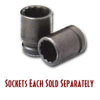 SOCKET IMPACT 1-9/16 3/4IN. DR STD 12 PT THIN WALLsocket 