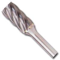 BUR CARBIDE CYLINDER 3/8 X 3/4 L NF NON FERROUS