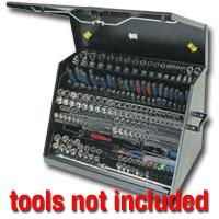 TOOL BOX LARGE MOBILE OPEN TOP-BLKtool 