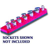 3/8 in. Drive Magnetic Hot Pink Socket Holder   5.5-22mm